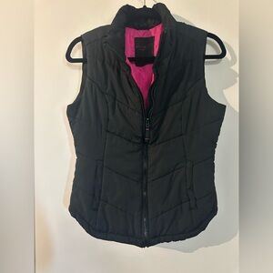 Aero Black Vest with Pink Interior M